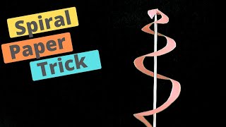 Spiral paper science trick with candle [upl. by Ferri]