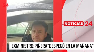 Gerardo Varela exministro confirma que Piñera quotdespegó en la mañanaquot [upl. by Yesdnil252]