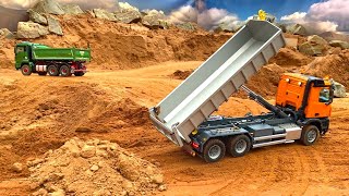 SUPER looong BEST OF RC Trucks 2022 at the constructionworld in 4K [upl. by Seif]