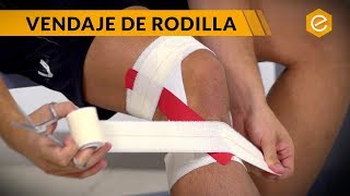 VENDAJE DE RODILLA PARA FUTBOLISTAS [upl. by Tiana945]