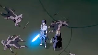 Sasuke attacks the kage summit  Raikage vs Sasuke at 5 Kage summit [upl. by Aillimat793]