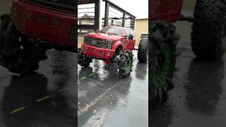 Ford platinum spins wheels 2 wheel drive slo motion big tires [upl. by Druce179]