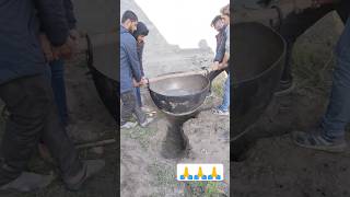 😱💪quotThe Epic Moment of Lifting a Giant Pot ont the Stovequot🙏💪💪 youtubeshorts viralvideo trending [upl. by Oringas]