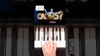 Knock knock who Cares  Jax Song Piano Tutorial shorts [upl. by Docilu]