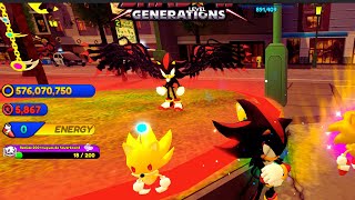 COMO PEGAR O DOOM SHADOW SUPER NO SONIC SPEED SIMULATOR REBORN LIMITADO  ROBLOX [upl. by Etnom]