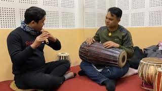 लहना ले जुरायो की Live music Lahana le jurayo ki by Bhuwan Gandharva and Ratna [upl. by Ahsekal]