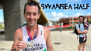 Something HAD TO CHANGE Swansea Half Marathon RACE VLOG [upl. by Tayib757]