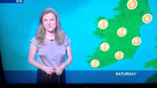 Nuala Carey MetEireann thumbs up [upl. by Maiocco]