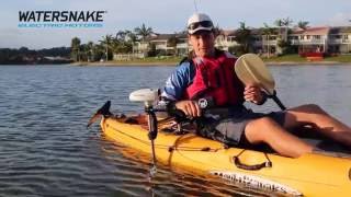 Watersnake Universal Electric Motor Mount for Kayaks and Canoes [upl. by Hatty973]