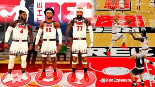 NBA 2K22 THE REC  WE FORMED A YOUTUBE SUPER TEAM w StaxMontana amp iPodKingCarter [upl. by Keiryt313]