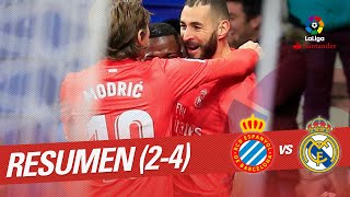 Resumen de RCD Espanyol vs Real Madrid 24 [upl. by Trueblood439]