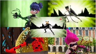 Cataclysm Comparison Cat Noir Multinoir LadyNoir Plagg and Miraculer [upl. by Kelleher]