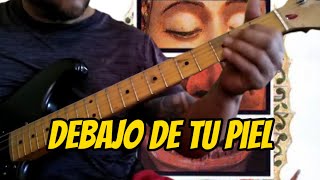 cómo tocar Debajo de tu piel  guitarra  caifanes [upl. by Eisdnil]