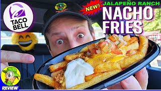 Taco Bell® Jalapeño Ranch Nacho Fries Review 🌶️🥛🍟 ⎮ Peep THIS Out 🕵️‍♂️ [upl. by Hugon]