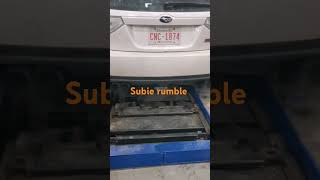 Cold start STI rumble automobile [upl. by Ahsauqram633]