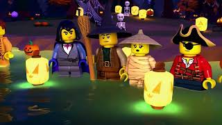 Halloween Lego Roblox Avatars Spooky Animation Haunted Carnival [upl. by Nnep70]