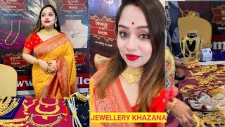 Jewellery Khazana Live in Siliguri Gold plated copper jewellery collection । Exclusive sitahar [upl. by Ykceb]