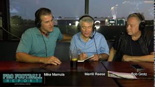 Pro Football Report with Merrill Reese amp Bob Grotz  Mike Mamula [upl. by Anelrihs303]