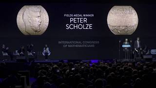 Fields Medal to Peter Scholze [upl. by Soma]