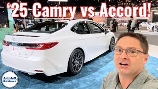 2025 Toyota Camry vs Honda Accord Who Wins this NextGen Battle [upl. by Jolda]