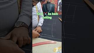 coat back 🔙markingmarking cutting✂️✂️ [upl. by Jehiel]