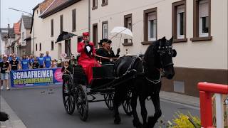 1200 Jahre Schaafheim  Damenkutsche am Festzug am 270817 [upl. by Ennahoj260]