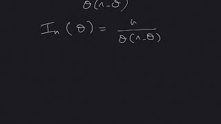 EMV loi de Bernoulli partie 33 calcul et propriétés de l’estimateur [upl. by Deloria71]