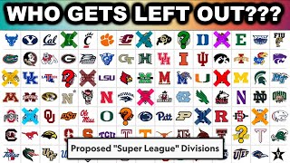 Your Guide to the 70 Team College Football Super League [upl. by Nalced]