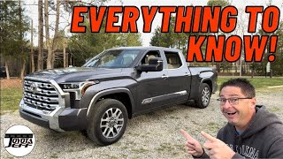 Everything You Should Know  Full 2022 Toyota Tundra 1794 Review [upl. by Kaden]