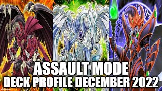 ASSAULT MODE DECK PROFILE DECEMBER 2022 YUGIOH [upl. by Molloy]