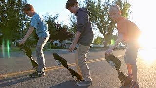 Ripstik Freestyle Tricks  Skating in AZ [upl. by Annaigroeg]