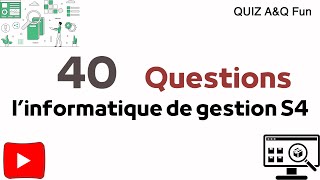 Préparation à l’examen de l’informatique de gestion S4 [upl. by Marlin956]