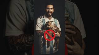 Cling to prayer 🤲 not 🚫 Messi messi allah islam islamicshorts shorts viral [upl. by Netsirhc]