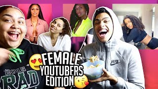 EXTREME SMASH OR PASS FEMALE YOUTUBER EDITION 😈 [upl. by Enilrae]