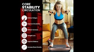 Vibration Plate Exercise Machine [upl. by Hara]