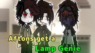 Aftons get a Lamp Genie  FNaF  og idea [upl. by Suvart]