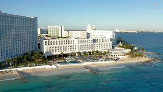 The RIU Cancun by Drone [upl. by Larrad]