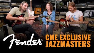 CME Exclusive Fender Player Jazzmasters  CME Gear Demo [upl. by Inaboy]