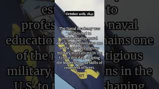 On This Day in History The Birth of the US Naval Academy military [upl. by Thanos]