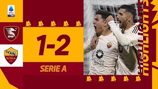 Salernitana 12 Roma  Serie A Highlights 202324 [upl. by Suki116]