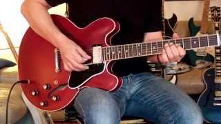 2011 Gibson ES335 Dot cherry satin Part1 [upl. by Lowry]