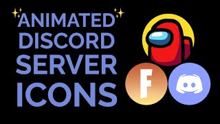 How to Make an Animated Discord Server Icon Free Template [upl. by Izy]