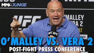 UFC 299 OMalley vs Vera 2 PostFight Press Conference  Sunday 1 am ET [upl. by Odo798]