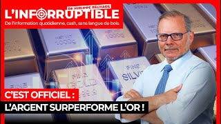 C’est officiel  l’argent surperforme l’or [upl. by Nanaek]