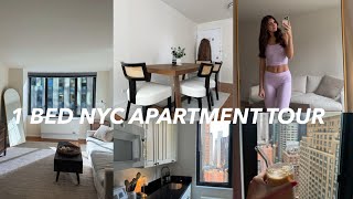 Moving vlog  new 1 bedroom NYC apartment tour [upl. by Ximenes]