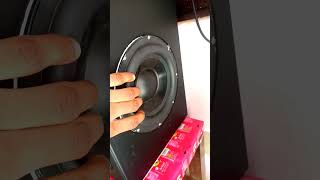 BIA subwoofer 8quot 150w bass test shorts [upl. by Ubald722]