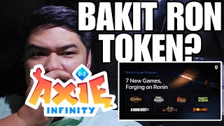 AXIE INFINITY  BAKIT RON TOKEN ANG BIBILHIN KO [upl. by Remlap]