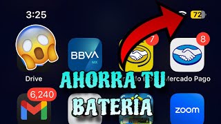 ✅ COMO AUMENTAR LA DURACIÓN DE LA BATERÍA DE TU IPHONE IOS 18 [upl. by Ailefo799]