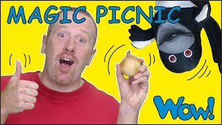 Magic Picnic Food Story for Kids from Steve and Maggie  Free Speaking Wow English TV [upl. by Elianora]