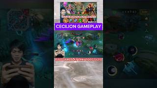 CECILION GAMEPLAY BUILD CECILION MOBILE LEGENDSshorts [upl. by Dnalyram]